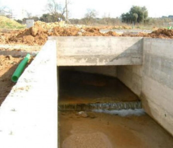 canais em betão armado